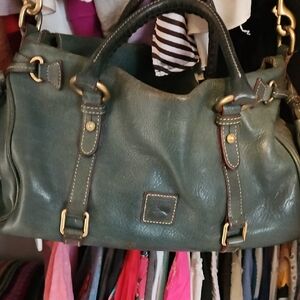 Dooney & Bourke Forest Green Satchel